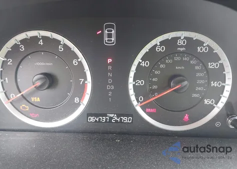 2008 Honda Accord 2.4 Ex-L z USA, uszkodzony, nr VIN 1HGCP26838A123493